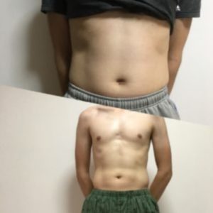 筋トレ1ヶ月目