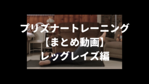 プリズナートレーニング　レッグレイズ動画まとめ